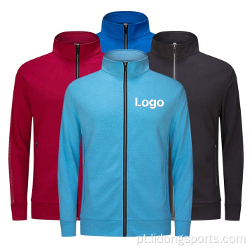 Serviço OEM Custom Winter Men Gym Polyester Tracksuit